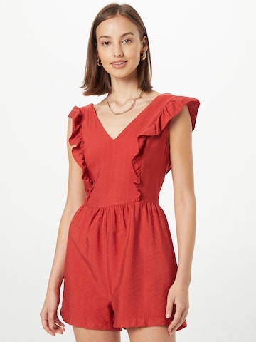 Trendyol Ολόσωμη φόρμα σε κόκκινο: μπροστά