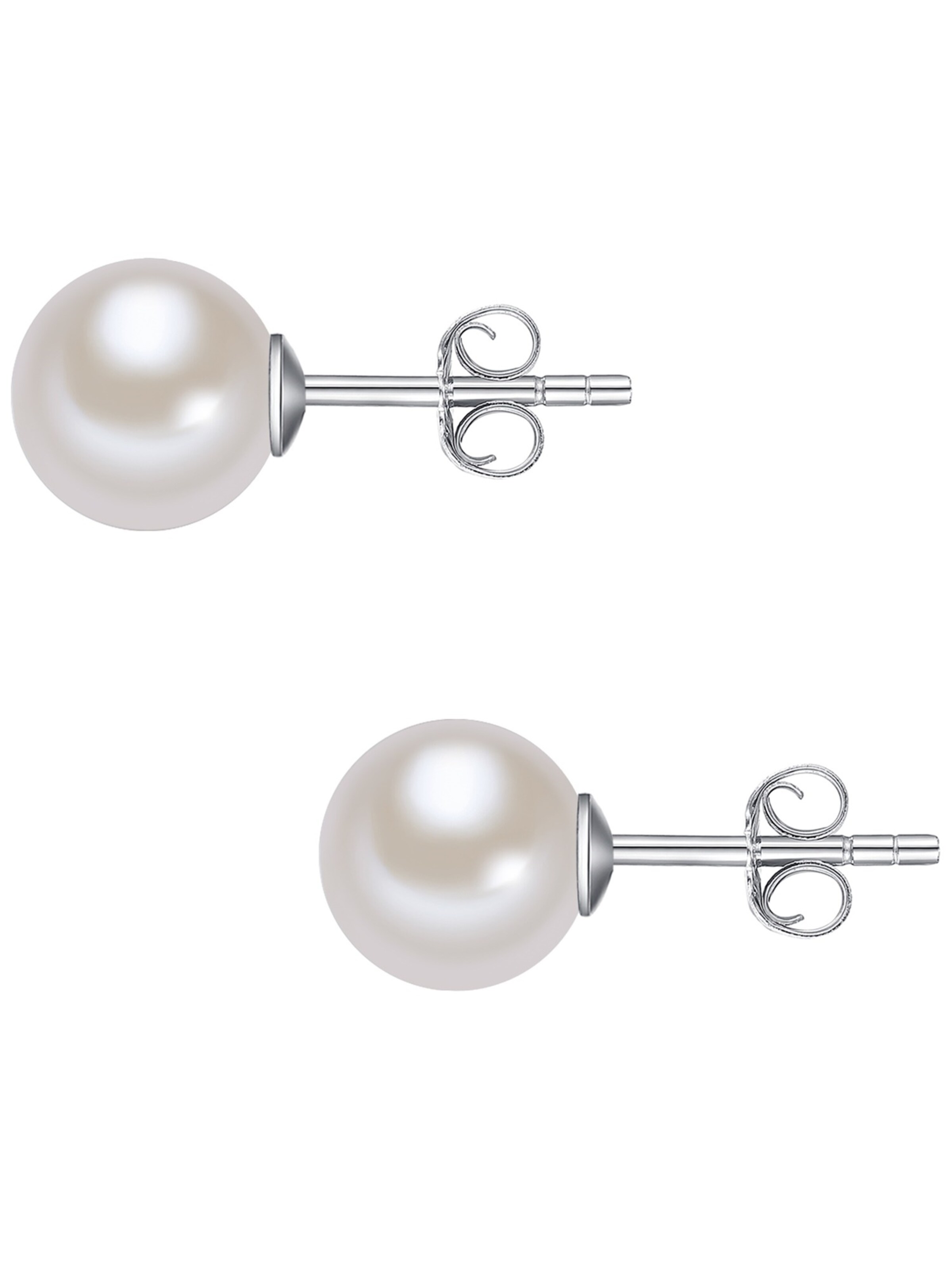 Lulu & Jane Earrings in White