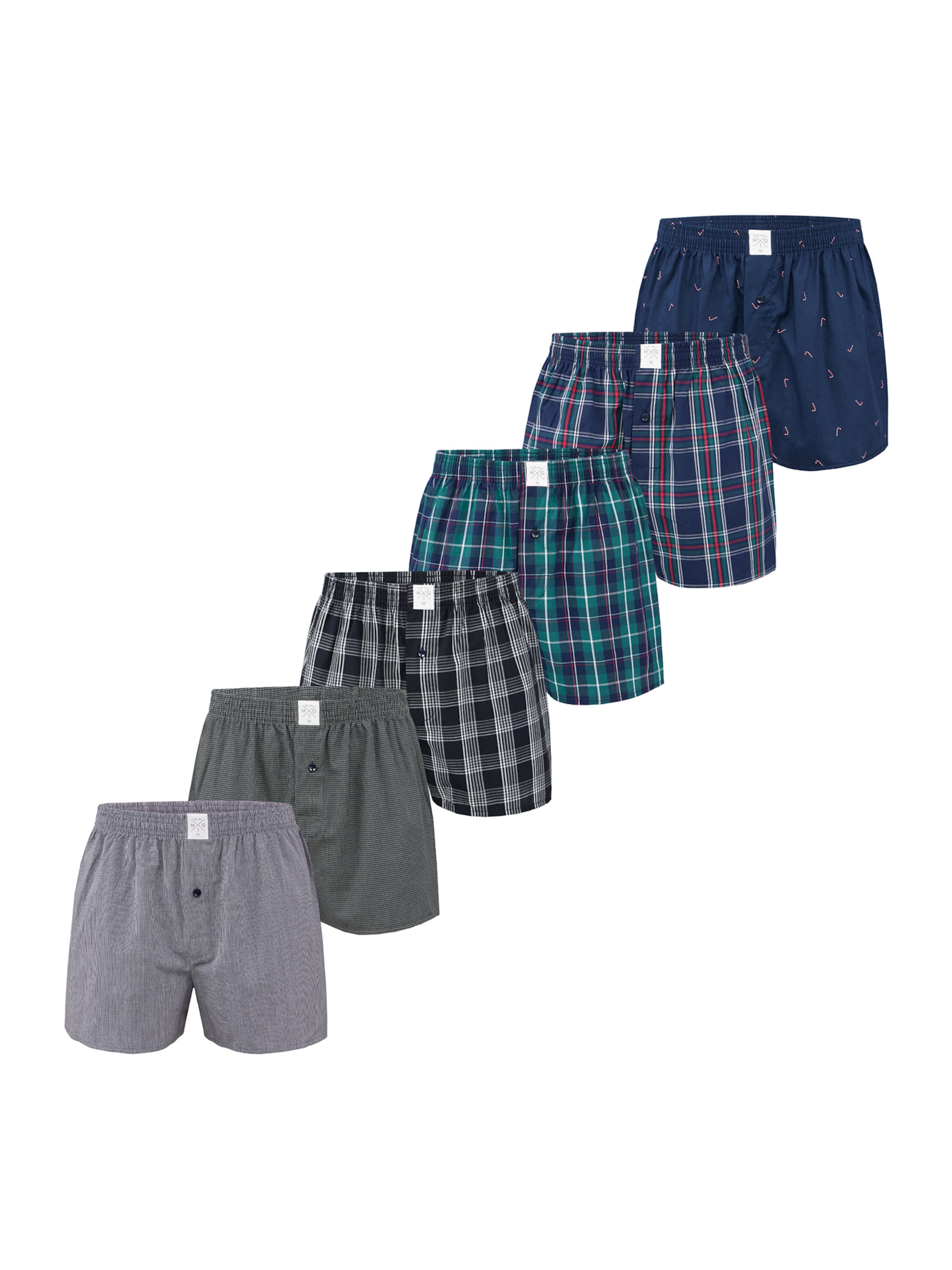 MG-1 - Calzoncillo boxer ' Classics ' en Mezcla de colores: frente