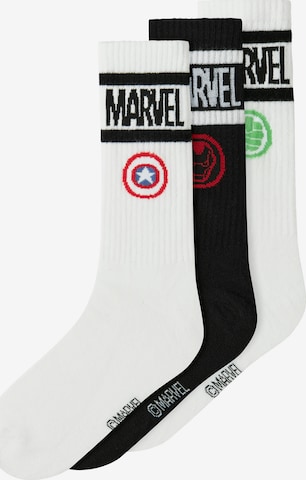 NAME IT Sukat 'NKMANLO MARVEL' värissä musta: etupuoli