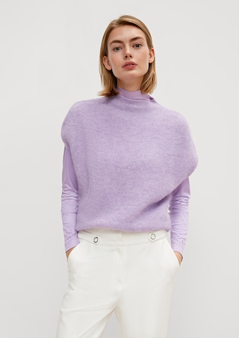 COMMA Sweater in Purple: front