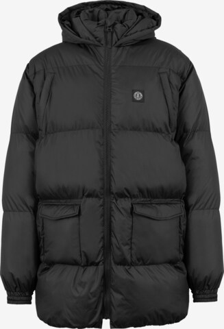 Unfair Athletics Winter Jacket in Black: front