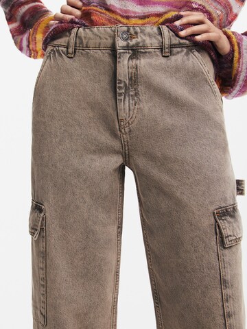 Loosefit Jeans cargo di Desigual in grigio