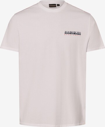 NAPAPIJRI Shirt 'S-Gras' in White: front