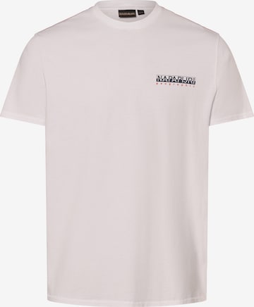 NAPAPIJRI Shirt 'S-Gras' in White: front