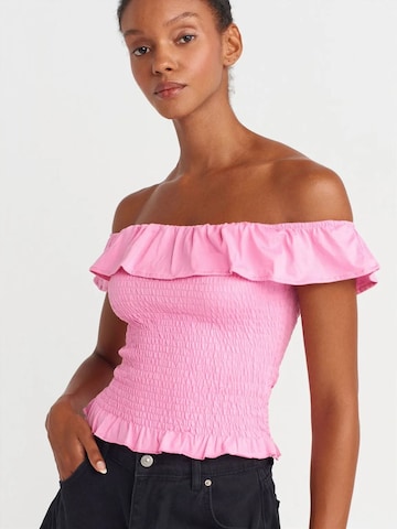 Dilvin Shirt in Pink