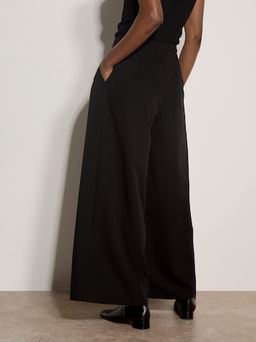 Wide leg Pantaloni ' ' di Apricot in nero