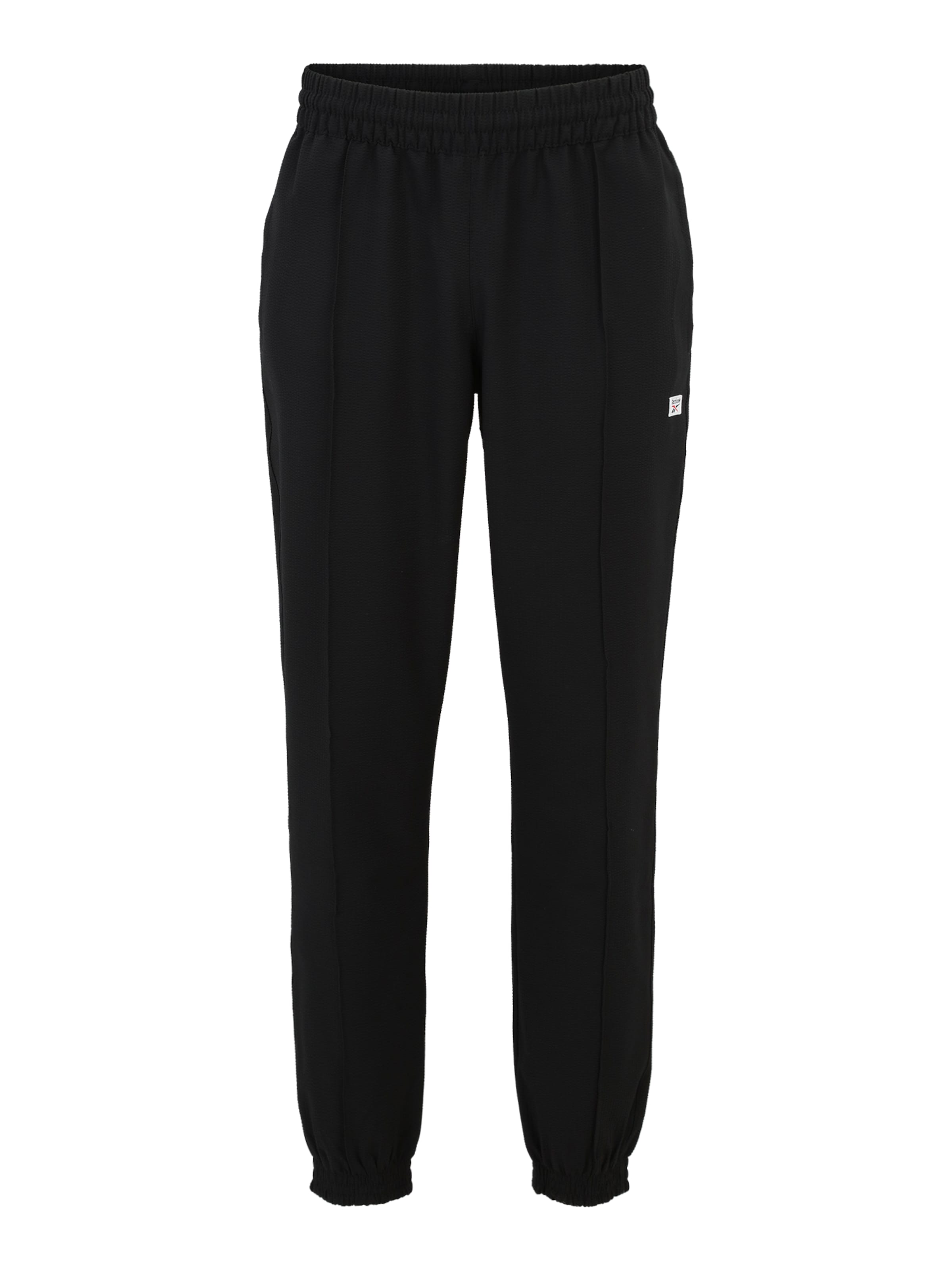 Reebok Loosefit Παντελόνι φόρμας 'Classic' σε μαύρο: μπροστά