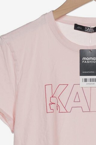 Karl Lagerfeld T-Shirt L in Pink