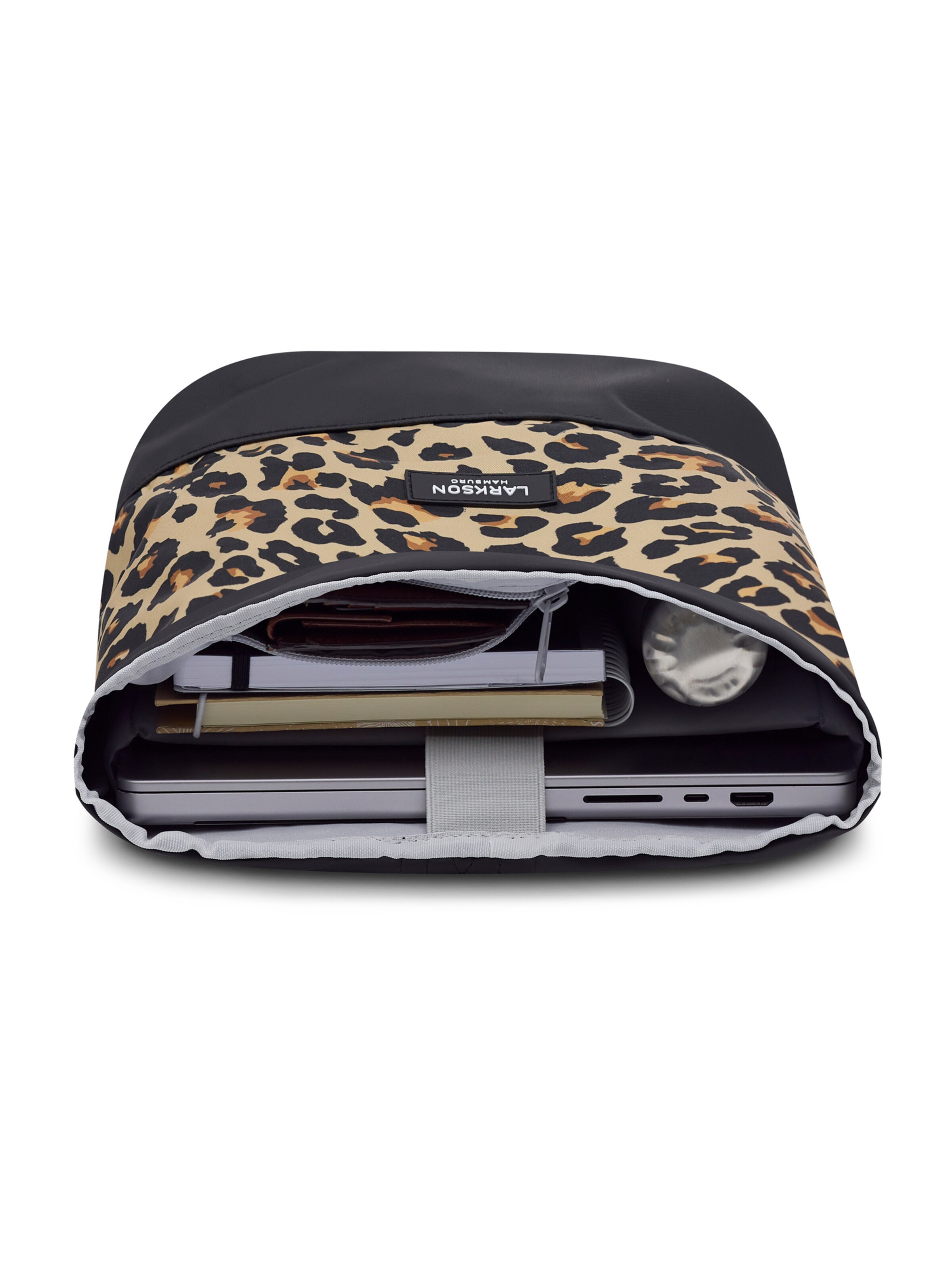 LARKSON - Mochila 'Janne Small' em castanho: topo