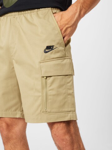 Nike Sportswear Normální Kalhoty – zelená