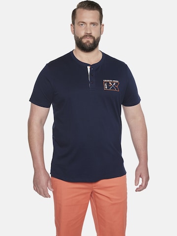 Charles Colby T-Shirt 'Earl Maxen' in Blau