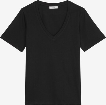 T-shirt Marc O'Polo DENIM en noir : devant