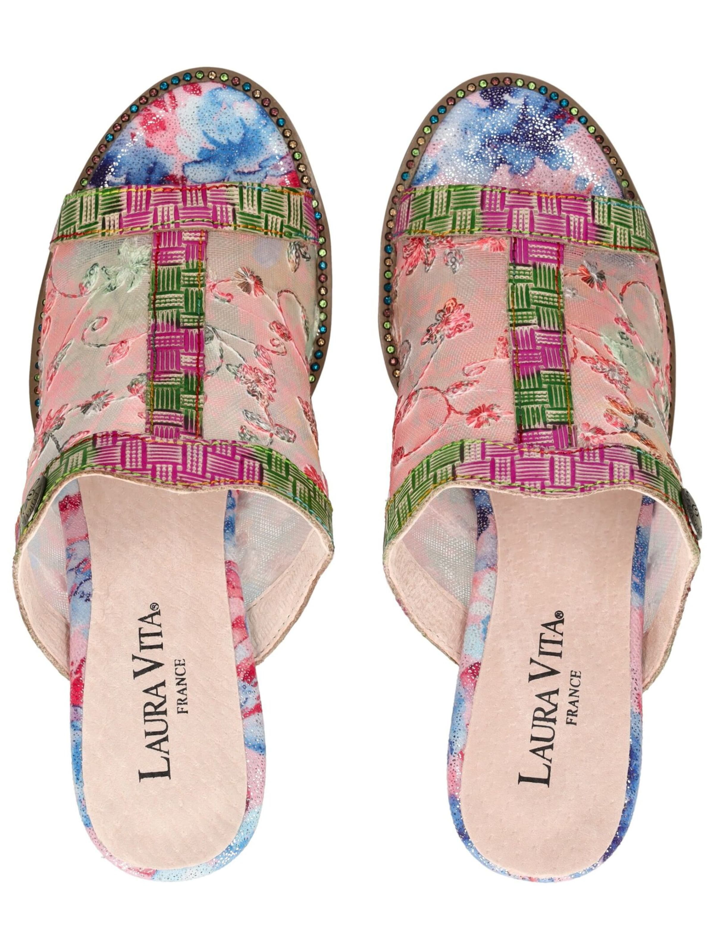 Laura Vita Mules in Pink