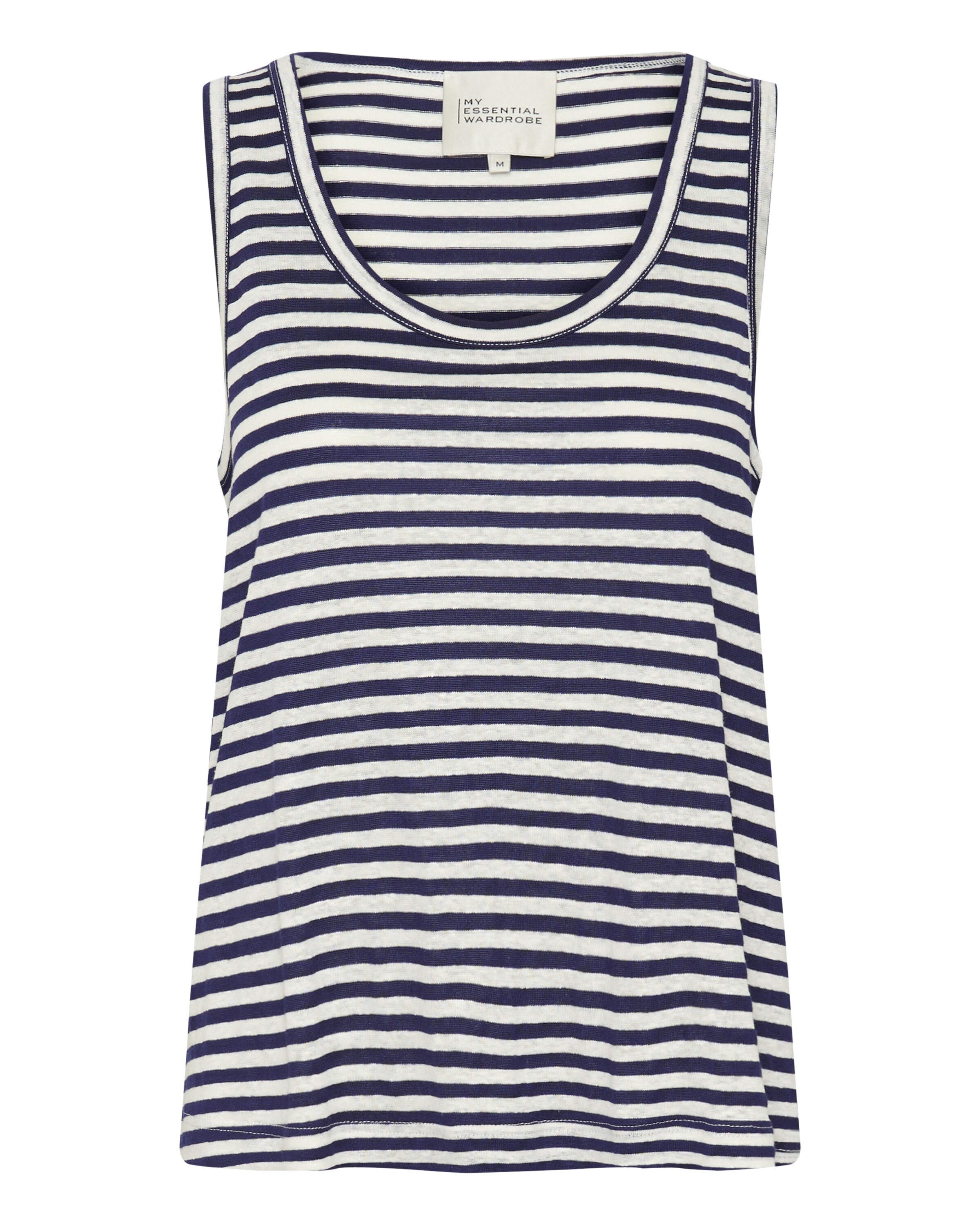 My Essential Wardrobe Top 'Lisa' in Blue: front