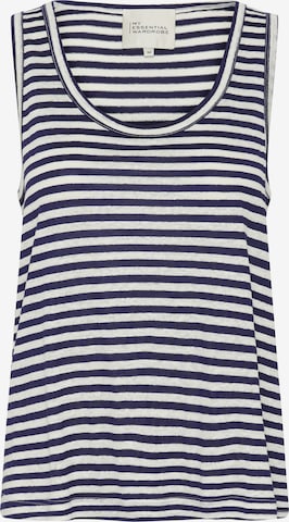 My Essential Wardrobe Top 'Lisa' in Blue: front