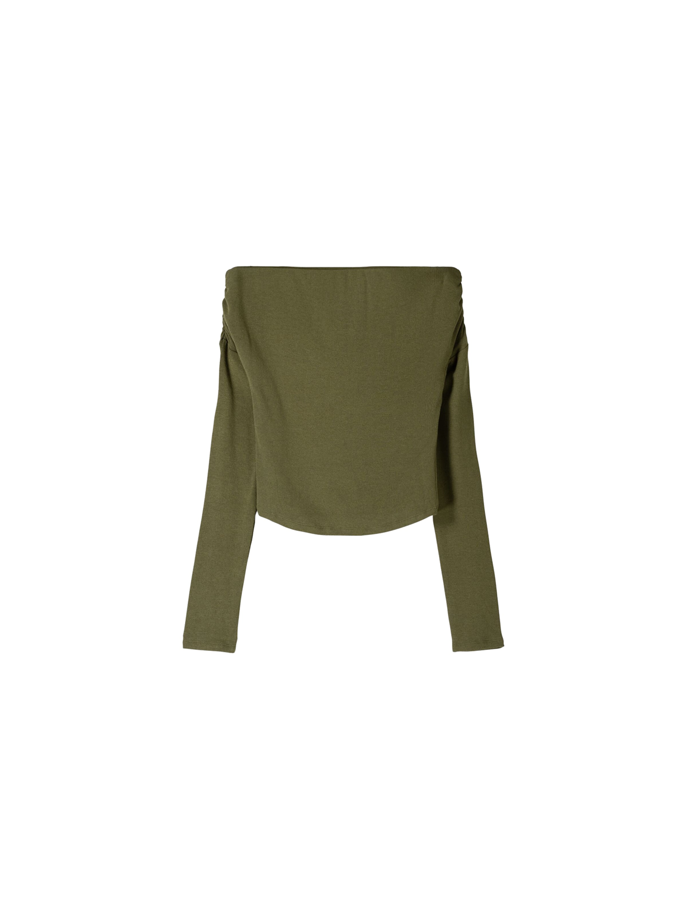 Bershka Tričko - Zelená: predná strana