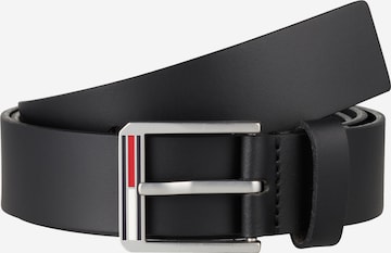 Tommy Jeans Belt 'FINLEY' in Black: front