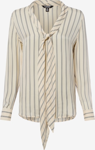 Lauren Ralph Lauren Blouse in Beige: voorkant