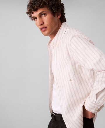 Coupe regular Chemise Calvin Klein Jeans en beige