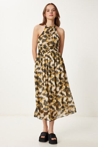 Robe d’été Happiness İstanbul en beige