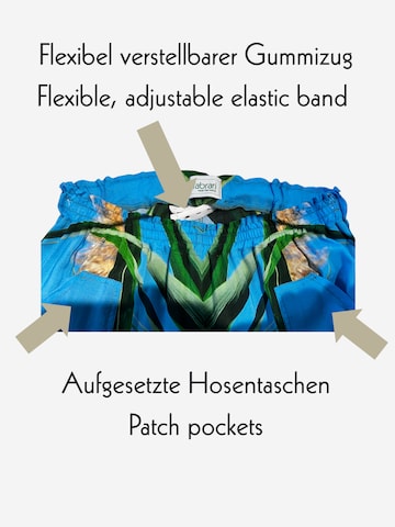 fabrari Loosefit Hose 'Viskose "Neuanfang"'‌‌ in Mischfarben