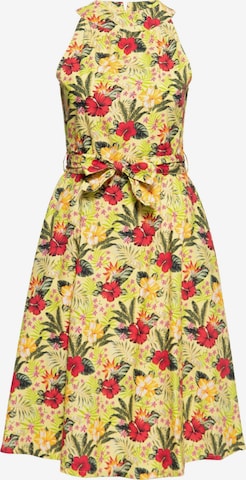 Queen Kerosin Summer Dress in Yellow: front