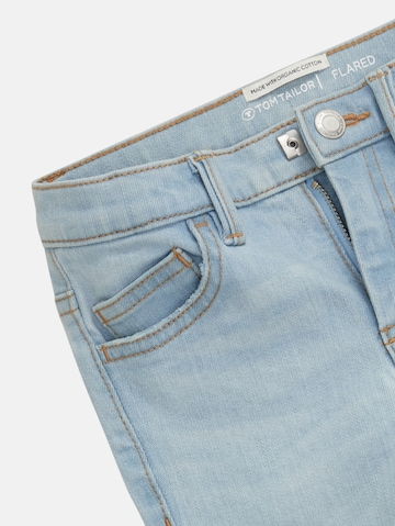 TOM TAILOR Flared Jeans in Blauw