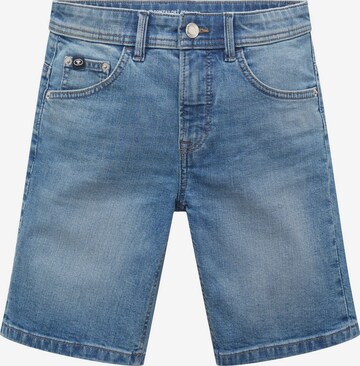 TOM TAILOR Regular Shorts in Blau: predná strana