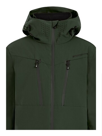 PROTEST Athletic Jacket 'PRTWixan JR' in Green