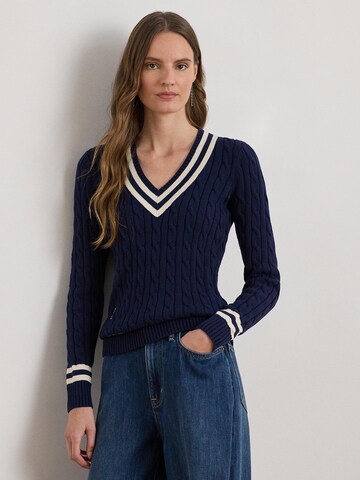 Lauren Ralph Lauren Trui in Blauw: voorkant