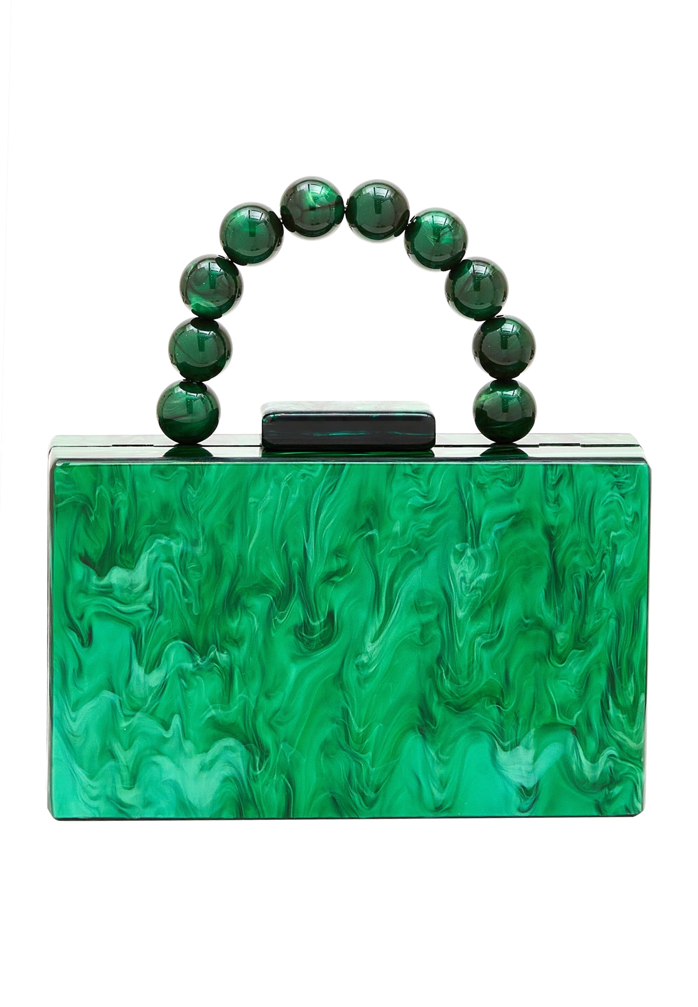 NAEMI Handtas in Groen: voorkant