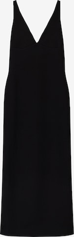 Bershka Šaty – černá: přední strana