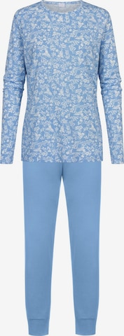 Pyjama 'Flower'Meadow' Mey en bleu : devant