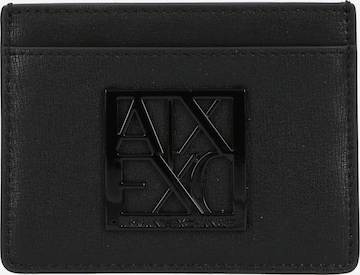 Etui de la ARMANI EXCHANGE pe negru: față