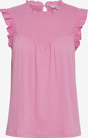 b.young Blouse 'UMETTE' in Roze: voorkant