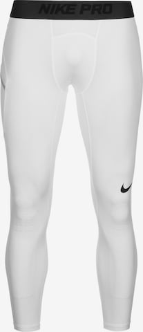 NIKE Athletic Underwear in White: front