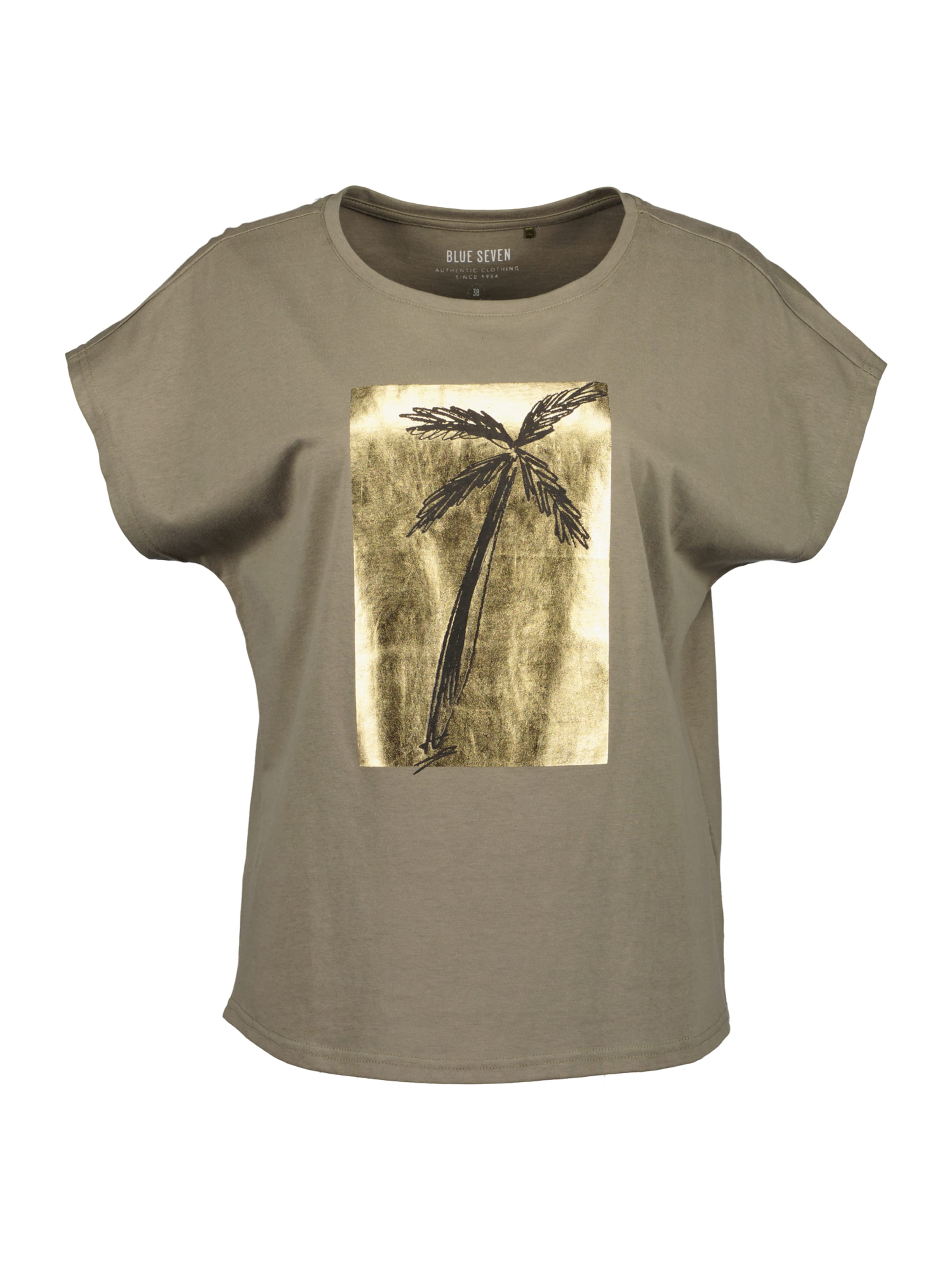 Maglietta di BLUE SEVEN in verde: frontale