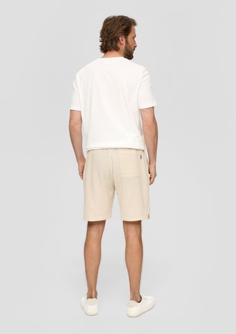 s.Oliver Wide leg Broek in Beige