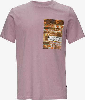 s.Oliver Shirt in Lila: Vorderseite