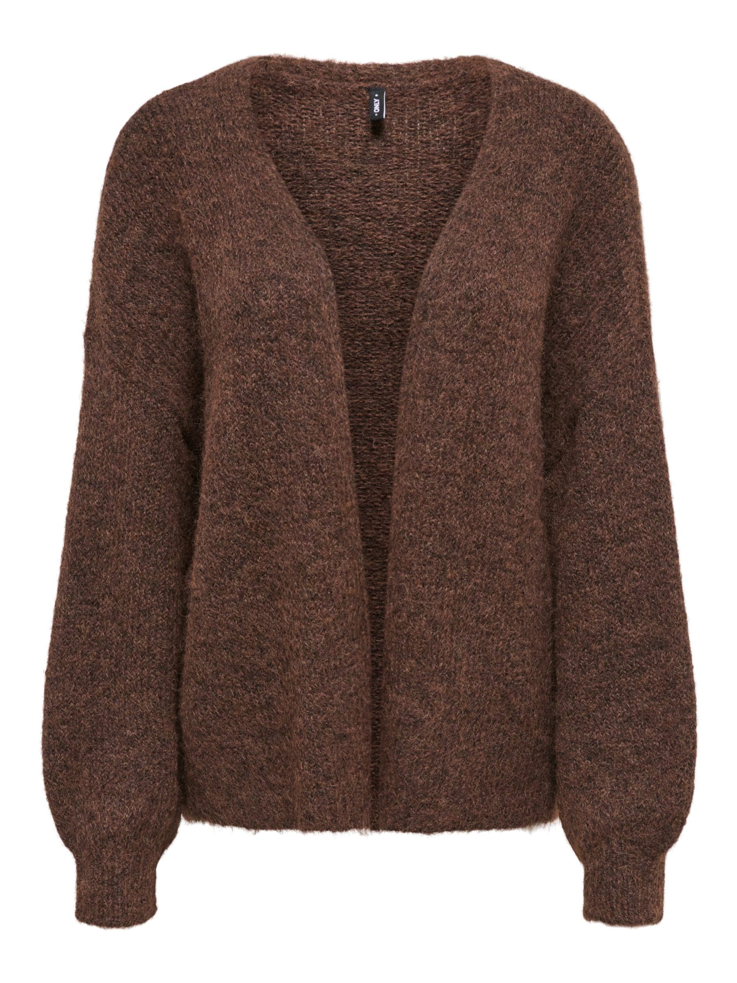 ONLY Cardigan 'ONLNellie' i XL i mørkebrun, Produktvisning