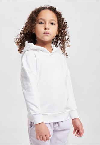 Sweat-shirt Urban Classics en blanc : devant