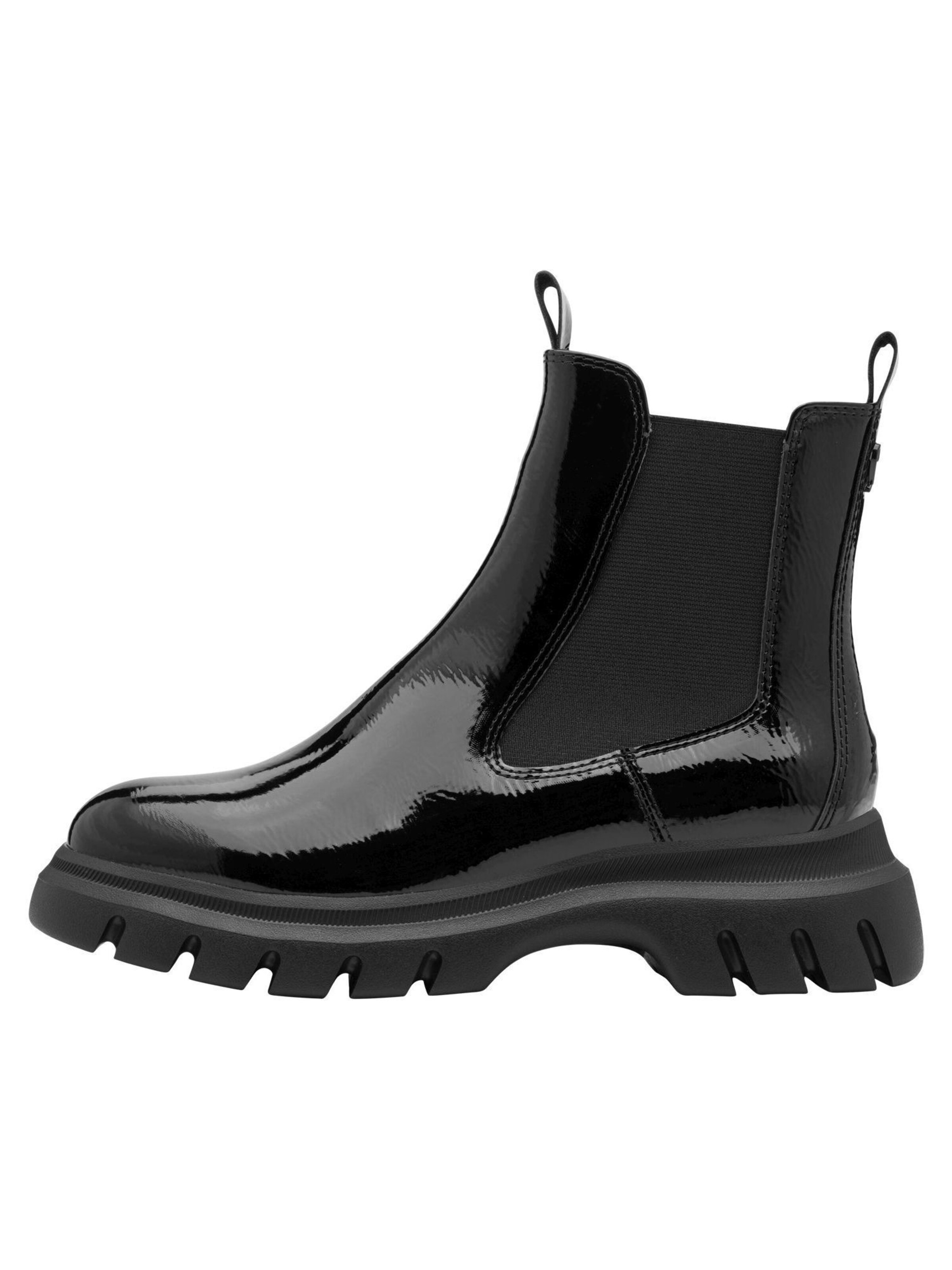 MARCO TOZZI Chelsea Boots in Schwarz