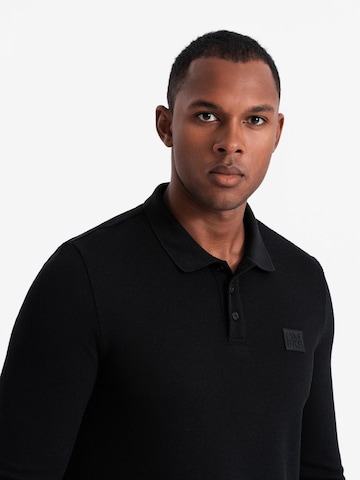 Ombre Shirt in Black