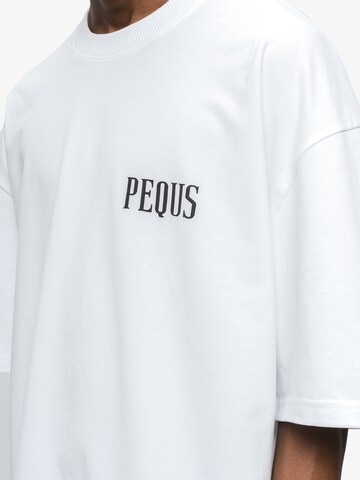 Pequs T-Shirt in Weiß
