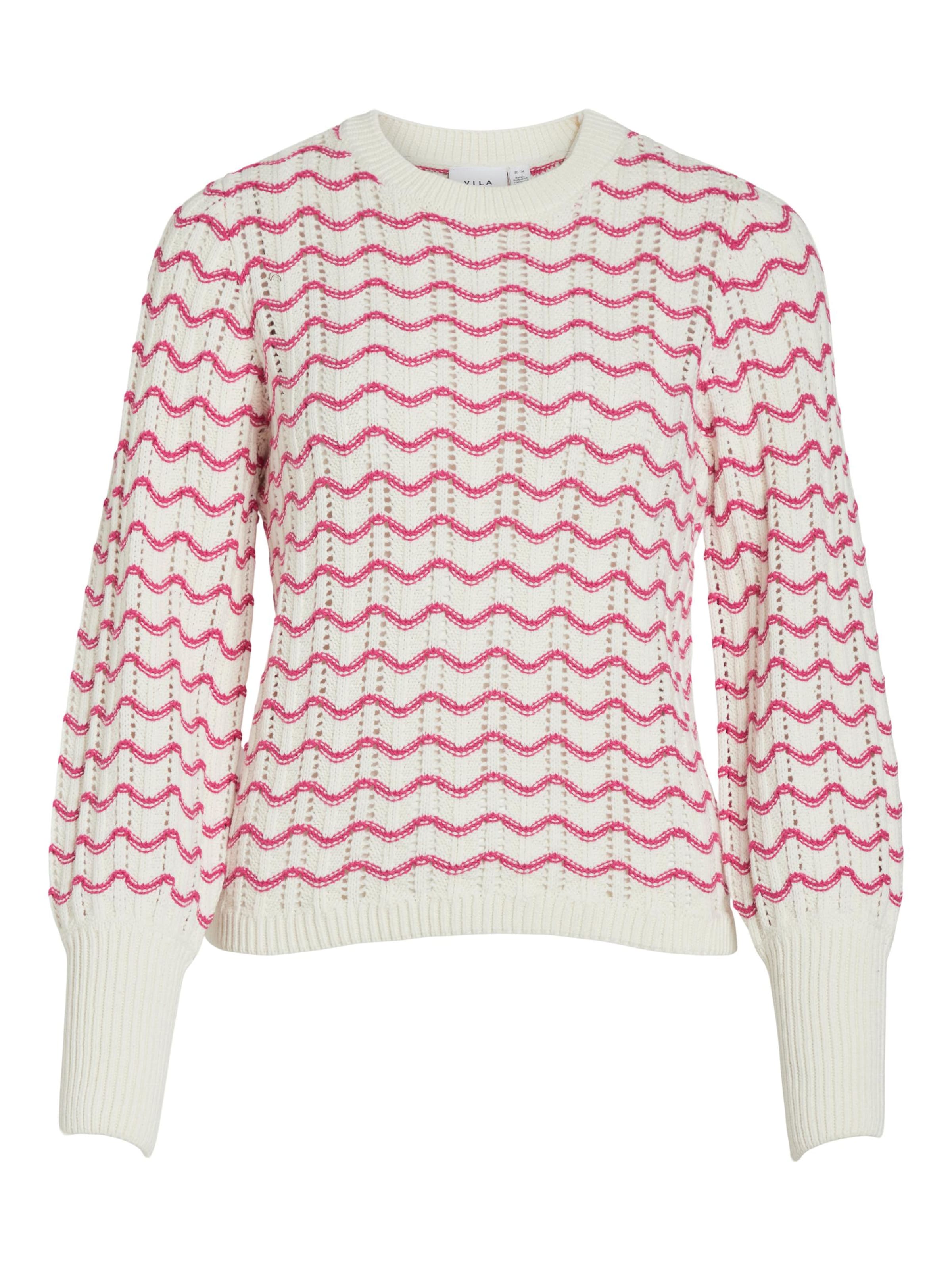 VILA Sweter 'ALERIA' w kolorze beżowy: przód