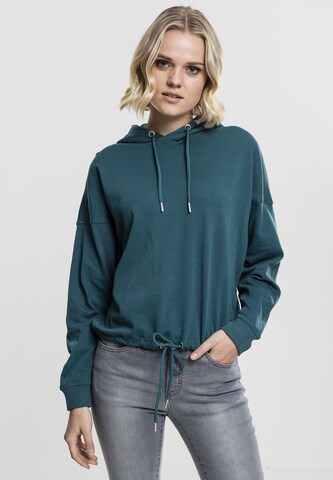 Urban Classics Sweatshirt in Blauw: voorkant