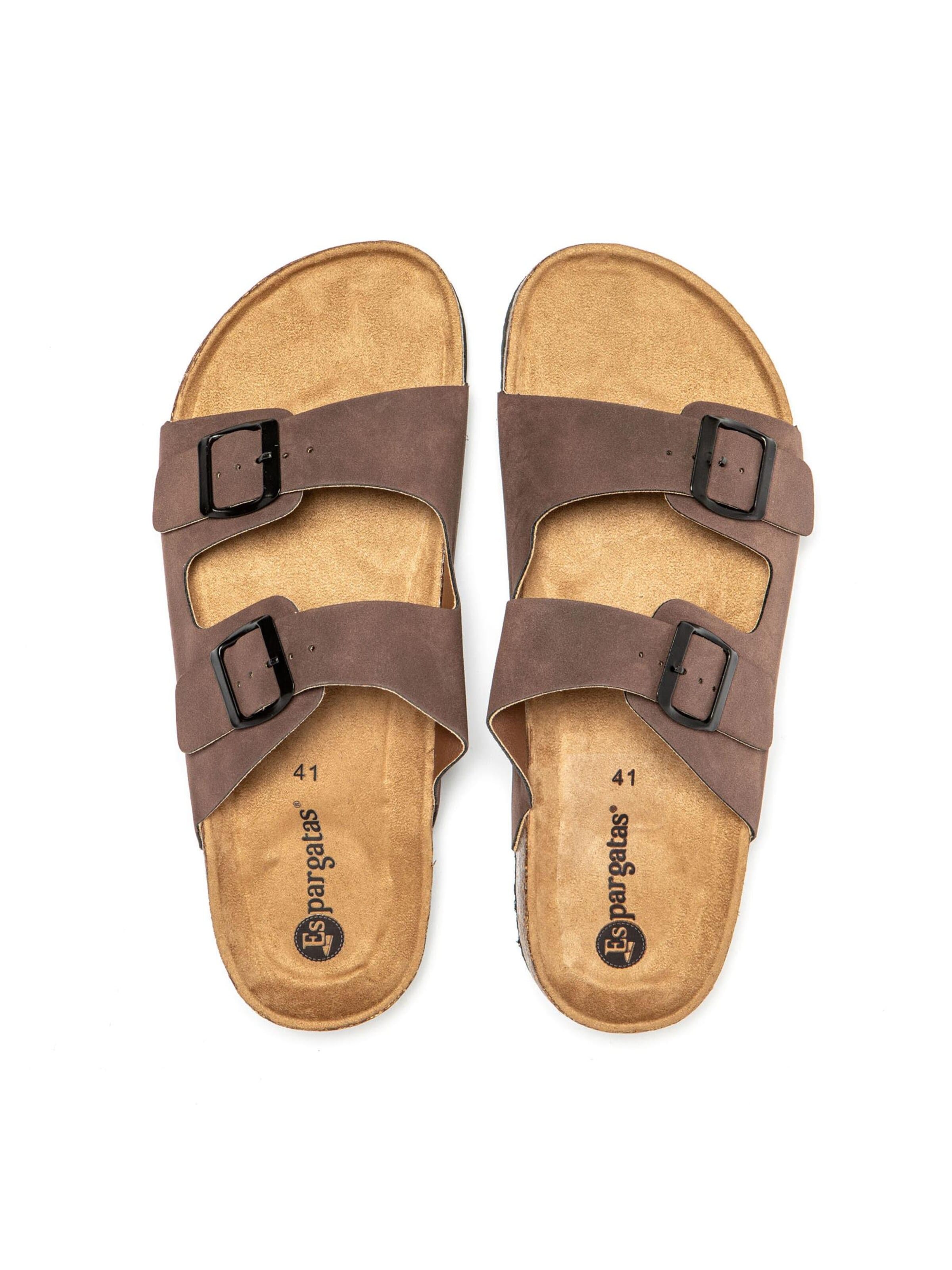 Mule 'Volker' Espargatas en marron