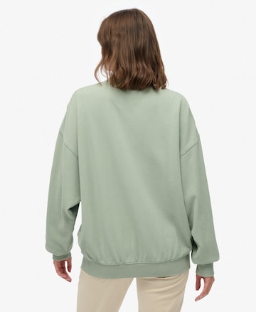 Sweat-shirt 'Tokyo Narrative' Superdry en vert