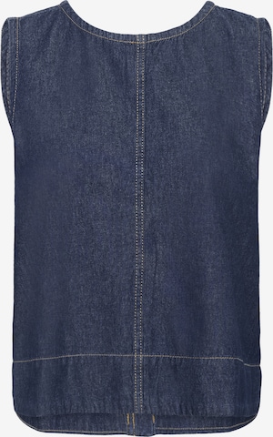 mėlyna Kaffe Palaidinė be rankovių 'KALuise': priekis